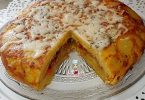 فكرة عشاء بسيطة وسريعة طورطية البطاطس السريعة بدون فرن روعة