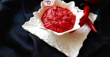 طريقة عمل الهريسة الحارة