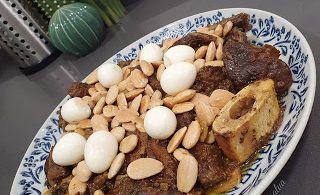 لحم محمر في الكوكوت