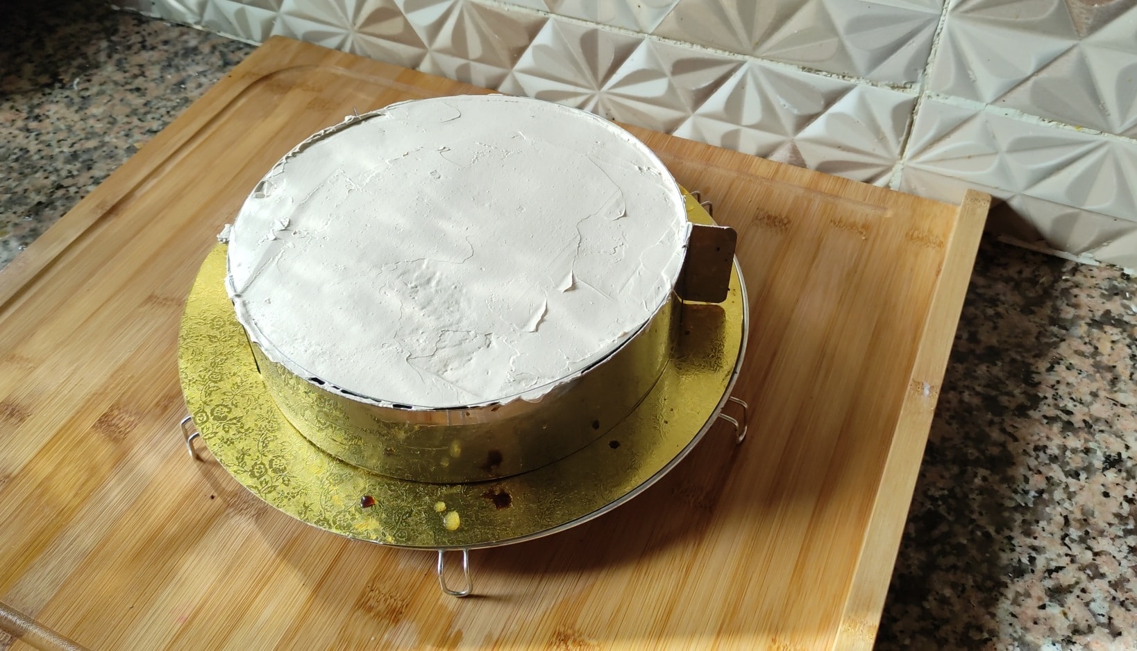 حلوة لاكريم بدون فرن في المقلاة