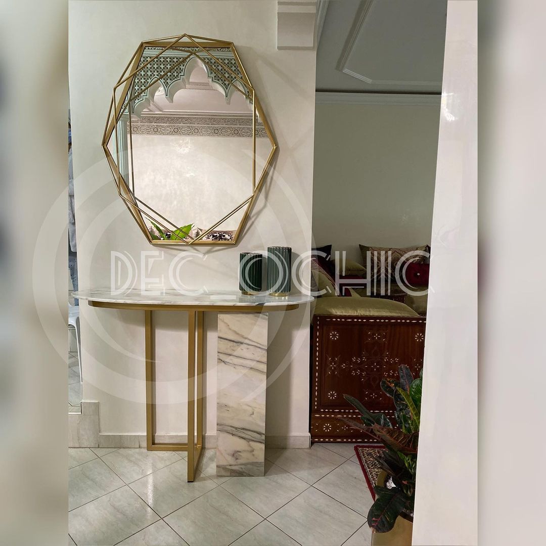 ديكور مرايا جدارية لمدخل البيت موقع بسمة